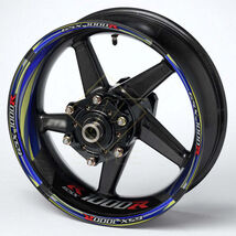 Suzuki GSX-R1000R Gixxer Wheel Decals – 36pcs Rim Stickers - $29.99