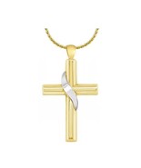 Robed Cross 14KT Gold Cremation Jewelry Urn - $779.95