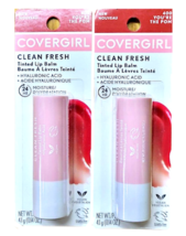 Covergirl (2) Cl EAN Fresh #400 You&#39;re The Pom Tinted Lip Balm 0.14oz - £12.57 GBP