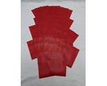 Lot Of (42) Red Matte Trading Card Sleeves - £4.72 GBP