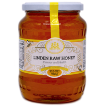LINDEN RAW HONEY  BELEVINI 950g in Glass Jar NO GMO Made in Romania МЁД - £13.94 GBP