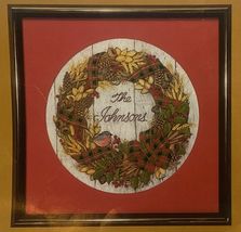 1983 Bountiful Wreath Creative Circle Embroidery Stitchery Kit 13&quot; x 13&quot; - $18.99