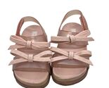 Mini Melissa Sz 9 Little Girls Pink Rubber Sandals - $17.28