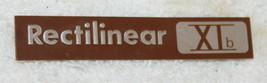 Rectilinear Grill Emblem Badge Logo From a XIB Speaker ~ One Only - £11.84 GBP