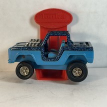 1970&#39;s Tonka Totes Blue Ford Bronco Metallic Flake Blue With Belt Clip - $74.99