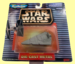 Star Wars Micro Machines Die-Cast Imperial Star Destroyer Vintage 1996 New - £7.95 GBP