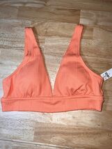 Large aerie Women’s Rib Orange Bikini Top BNWTS $34.95 - $13.85
