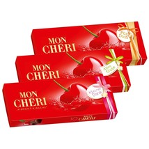 Ferrero MON CHERI 10 pieces / 1 box -Made in Germany-105g FREE SHIPPING- - £8.60 GBP