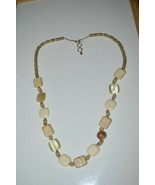 Vintage LIZ CLAIBORNE Chunky Designer Necklace LC Emblem 34&#39;&#39;  &#39;&#39;NICE&#39;&#39; - $390.88 MXN