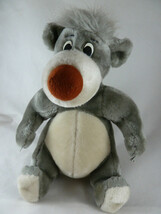 Vintage Disneyland Walt Disney Baloo Bear Plush 12&quot; Twill Tape tag - $315.72 MXN