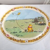 Vintage Disney Classic Winnie the Pooh Piglet Placemat Vinyl Table mat o... - $7.02 CAD