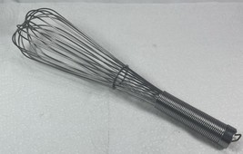 Vintage 12 inch Restaurant Whisk Whip Commercial Stainless Steal GREAT C... - $368.96 MXN