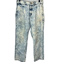 Vintage Exchange Unlimited Acid Wash Jeans Mom Trouser Pockets Pleated 2... - £27.40 GBP