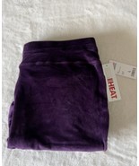 32 Degrees Heat Velvet Deep Purple Joggers With Adjustable Waist Size L NWT - €16,39 EUR