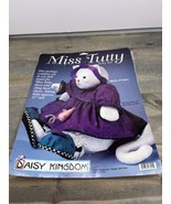 Daisy Kingdom Miss Tutty Kitty Cat Doll Kit #7201 Fabric Panel 11” Vinta... - $16.82