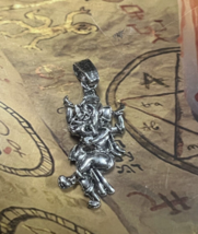 Aghori Ganesha Uncruce Enemy Protection Evil Eye Amulet End Evil Pendant... - $77.92