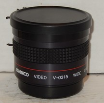 Ambico Model V-0315 Video 0.6x Wide Angle Lens Attachment Fish Eye Made In Japan - £19.07 GBP