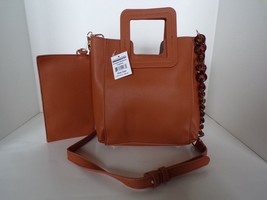 New FFC NEW YORK ANABEL MEDIUM Cognac - MSRP $85 - $44.55