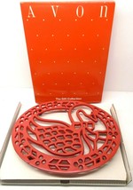 VINTAGE Avon Country Treasures RED GOOSE Trivet and/or Wall Hanging New ... - £5.45 GBP