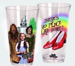 The Wizard of Oz Cast of 4 &amp; Shoes Images 20 oz Acrylic Cup Set of 2, NE... - £13.87 GBP