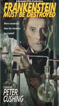 FRANKENSTEIN MUST BE DESTROYED (vhs) *NEW* Hammer horror Re-animator of ... - $12.49