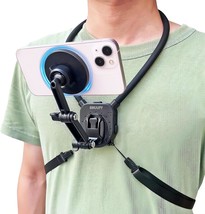 Magnetic POV Vlog Phone Neck Mount Holder for 15 14 13 12 Pro Mini Plus Pro Pro  - £44.88 GBP