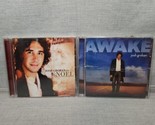 Lot of 2 Josh Groban CDs: Noel (Christmas Album), Awqke - £6.71 GBP