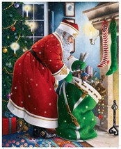 Springbok Puzzles - Santa&#39;s Delivery - 1000 Piece - 24x30 - £17.60 GBP