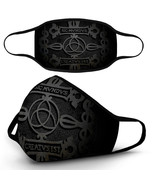 Sic Mundus Creatus Est Dark Netflix Cloth Face Mask - $30.07 CAD