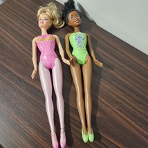 2009 Barbie doll lot of 2 dolls only Disney princess - £9.88 GBP