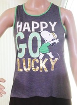 PEANUTS &quot;Snoopy&quot; Twisted Racerback Shirt - Girls Size L (10/12) - NWT - £9.74 GBP