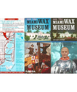  Vintage travel brochure 1960s Miami Wax Museum Miami Florida - $167.49 MXN