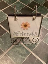 9" Friends Metal Picture Holder Stand (30 2-sided Sleeves) Pre-Owned/No ... - $15.99