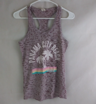 Exist Women&#39;s Purple Tank Top With Panama City Beach Florida Design Size... - $9.89
