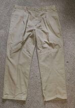 VTG Mens Timber Creek by Wrangler 38x30 Khakis 100% Cotton Tan Pants - $14.99