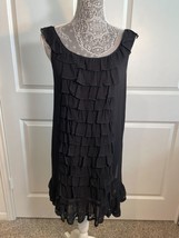 Juicy Couture Black Gauze Dress Size 6 - £16.03 GBP