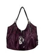 Calvin Klein Tote Large Purple Nylon Double Strap Shoulder Bag 2010 Classic - €15,99 EUR