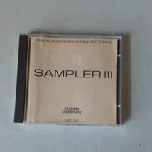 American Gramaphone: Sampler III - Various Artists (CD, 1984) Mannheim, etc, VG - £3.49 GBP