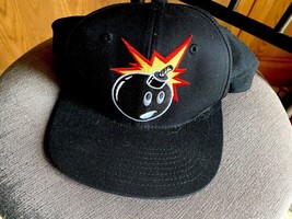 The Hundreds New Era 59Fifty Adam Bomb Hat Cap Size Black Excellent  - $34.60