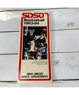 1983-84 SDSU San Diego State Aztecs University Men&#39;s Basketball Media Guide - $19.79