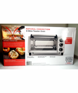 BLACK+DECKER (TO1756SB) 4-Slice Toaster Oven, NEW - $947.53 MXN