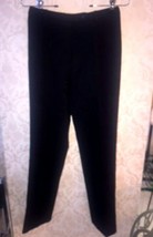 Pre-owned MIU MIU Black Dress Pants Made in Italy SZ IT 42 **Runs Small*... - $78.21