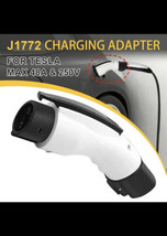 For Tesla to J1772 EVs Charging Adapter Max 60A &amp; 250V (White) Electric ... - £48.83 GBP