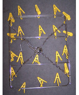 2 SCARF OR BANNER HANGER 20 CLIP hanging display RACK hat flag tee shirt... - $32.53 CAD