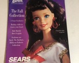 Vintage 1996 Barbie Sears Catalog The Fall Collection Catalogue - $10.88