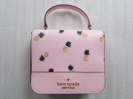 Kate Spade New York Bag Crossbody Staci Square Pineapple Pink New $299 - $167.31