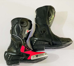 CUSTOM MOTOGP Motorcycle Racing Boots Motorbike Shoes Racing LEATHER Boo... - £95.69 GBP