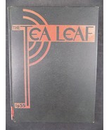 Antique 1935 EAST RUTHERFORD NEW JERSEY HIGH SCHOOL YEARBOOK Tea Leaf - $29.69