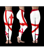 Alabama US State Glitter Effect Leggings  - $58.79 CAD