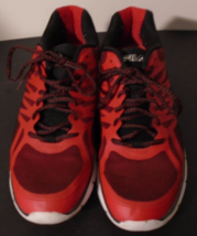 Fila Red Mens Running Shoes US 12 Eur46 Uk11 Mex30 Pre Owned Model: 1SR21553-602 - £28.61 GBP